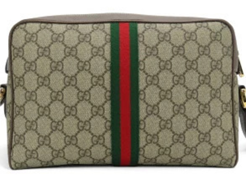 Gucci Beige Sherry GG Crossbody Shoulder Supreme Ophidia Bag Brown Tan Brown
